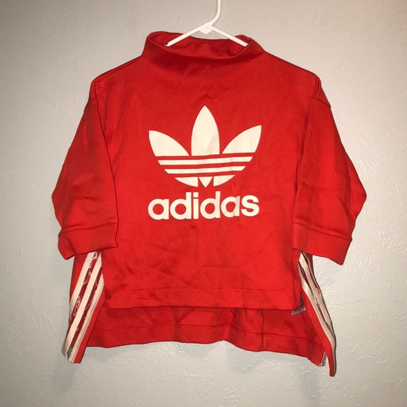 adidas Sweaters - Adidas Cropped Hoodie